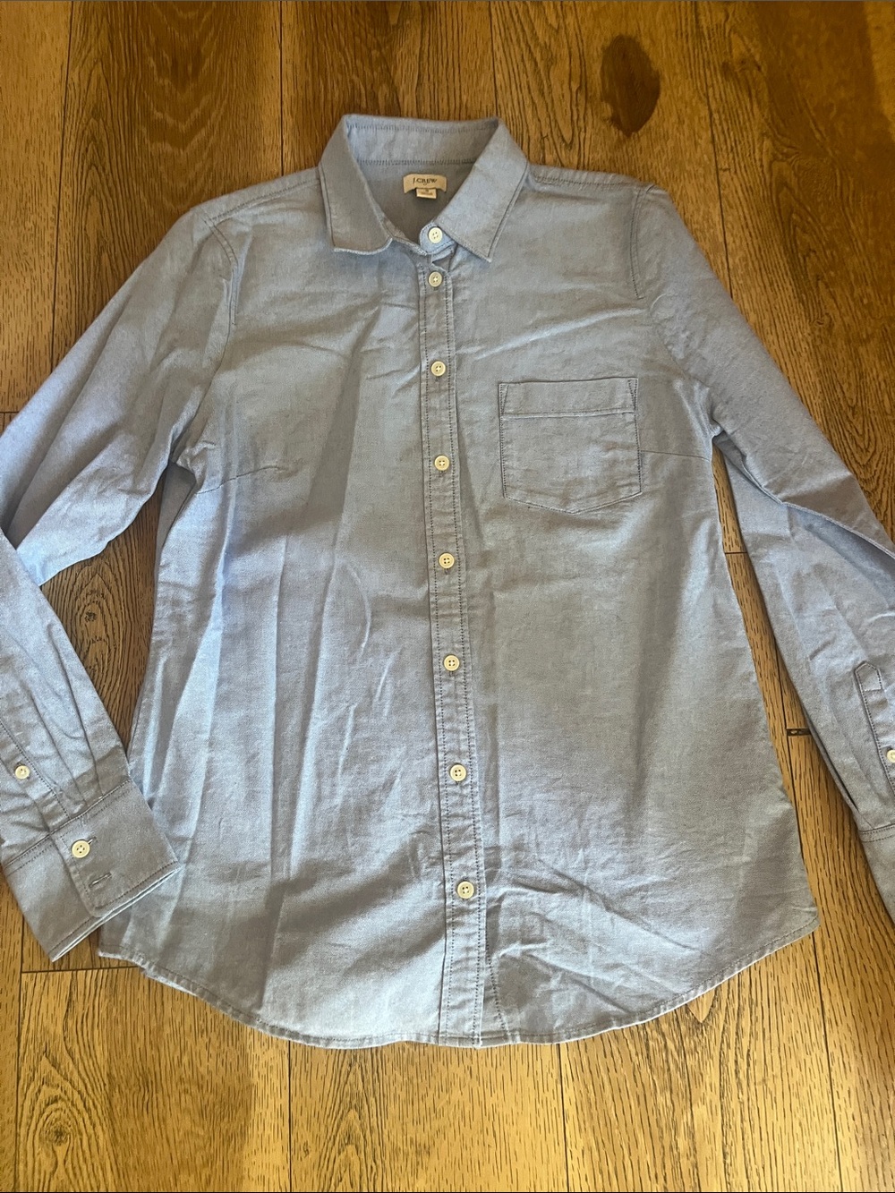 J. Crew Light Blue Casual Button-Down Shirt